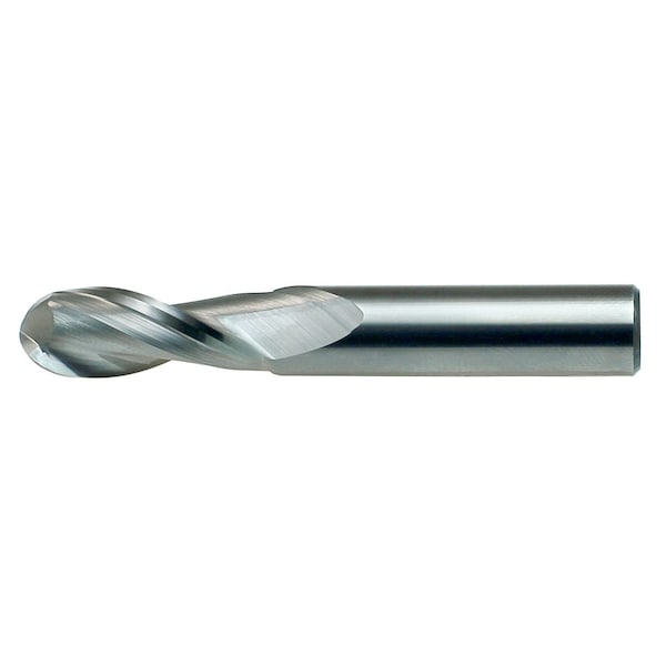 1 2FLUT END-MIL S/E BALL NOSE -7600